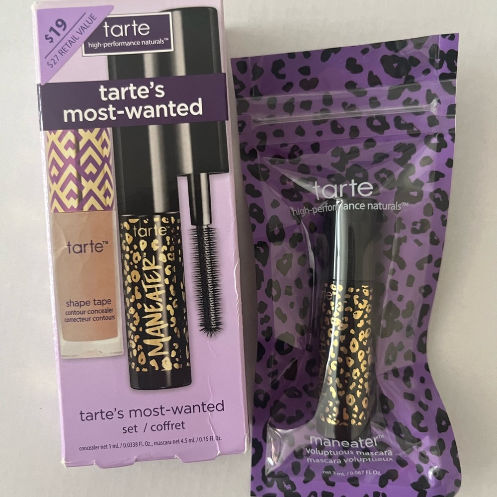 Tarte mini mascara and concealer
